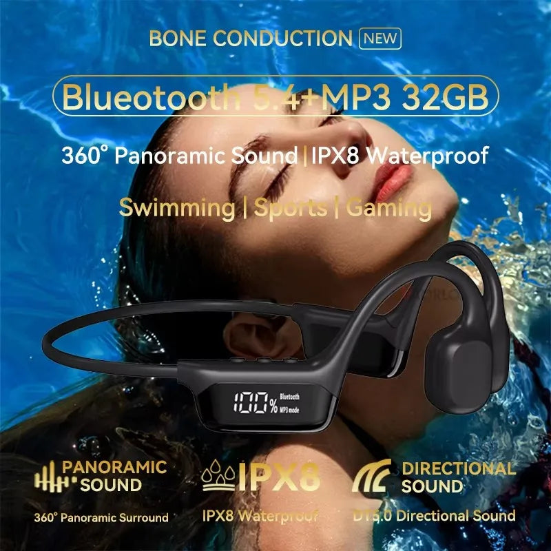 Xiaomi Mijia Bone Conduction Earphones Bluetooth Wireless - Waterproof Swimming Headphone