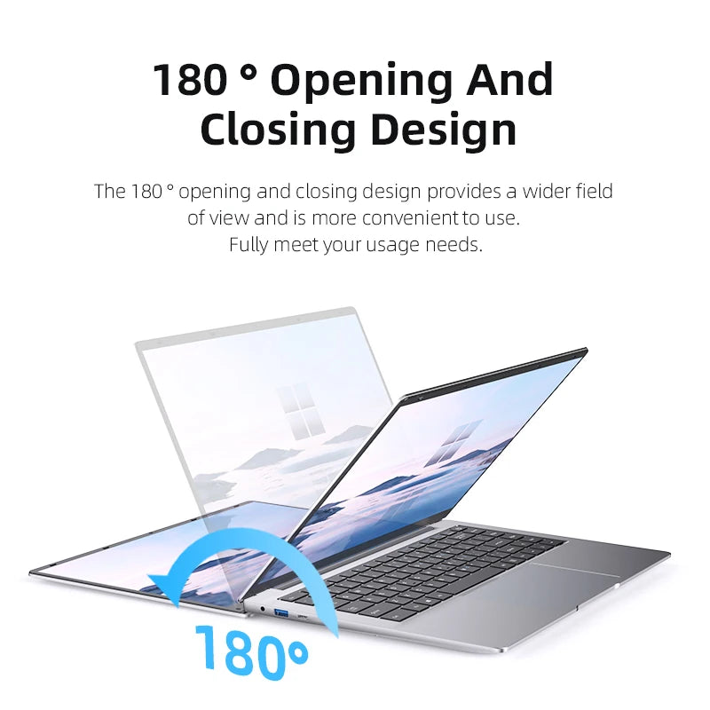 Laptop Pro Celeron N4000 2025 Notebook/PC Gamer 12GB RAM 512GB 1TB SSD