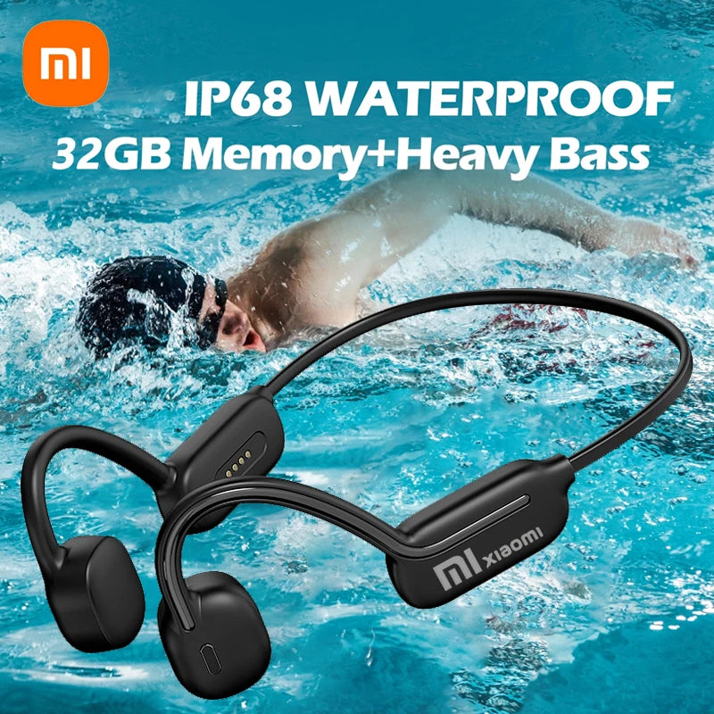 Xiaomi Mijia Bone Conduction Earphones Bluetooth Wireless - Waterproof Swimming Headphone