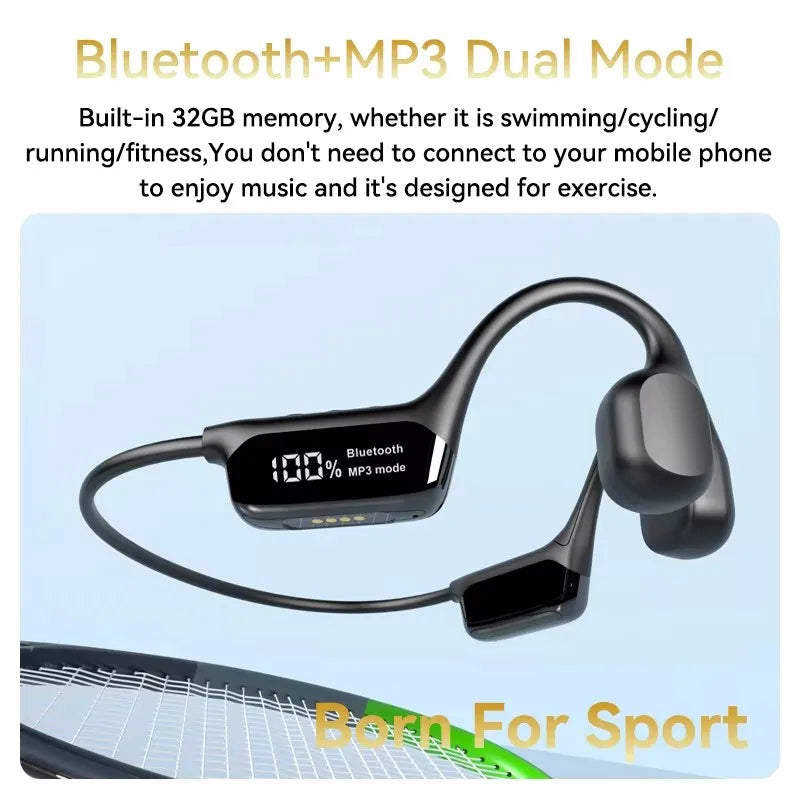 Xiaomi Mijia Bone Conduction Earphones Bluetooth Wireless - Waterproof Swimming Headphone