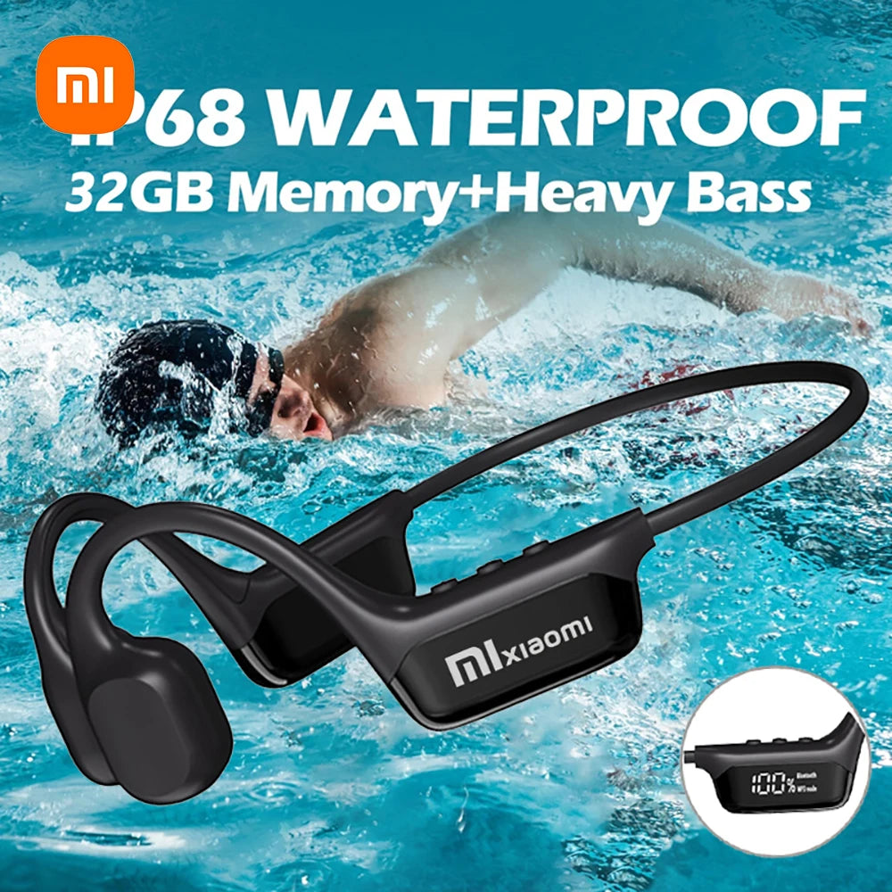 Xiaomi Mijia Bone Conduction Earphones Bluetooth Wireless - Waterproof Swimming Headphone