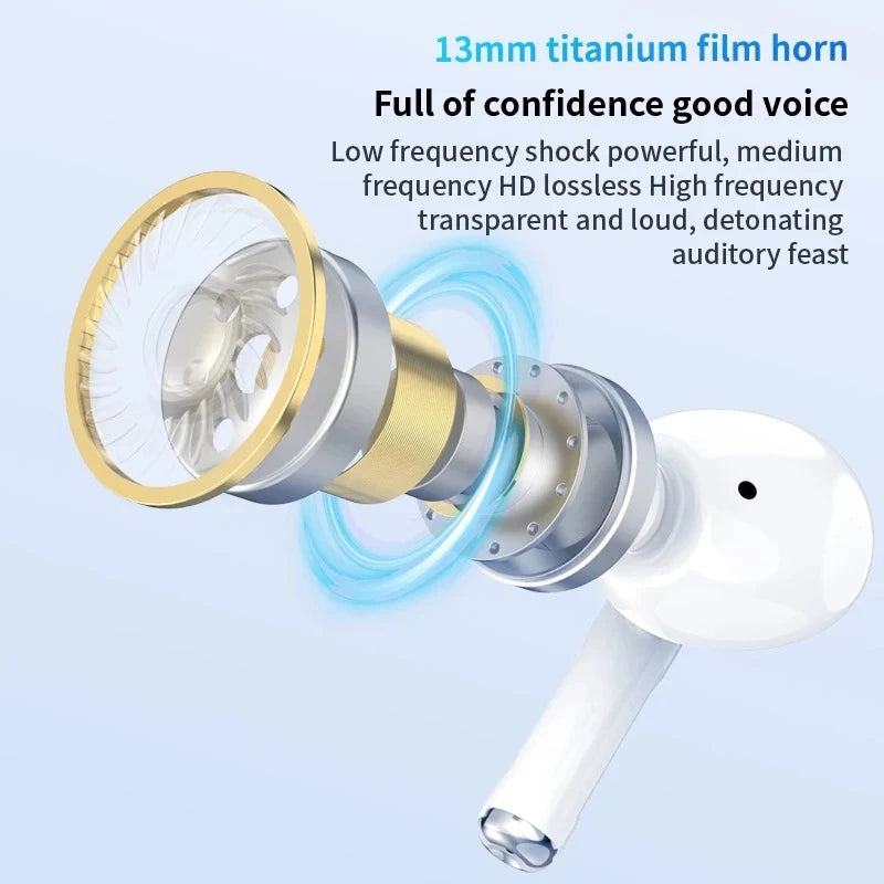Original Air Pro True Wireless Bluetooth Earphones Headphones Hifi Sound Low Latency Noise Reduction Earbuds for Iphone Android